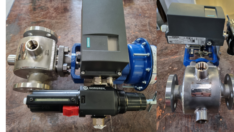 Custom Jacketed Control Valves, completed 2022