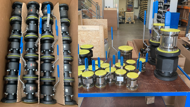 Special Heavy Duty Ball Valves, completed 2020