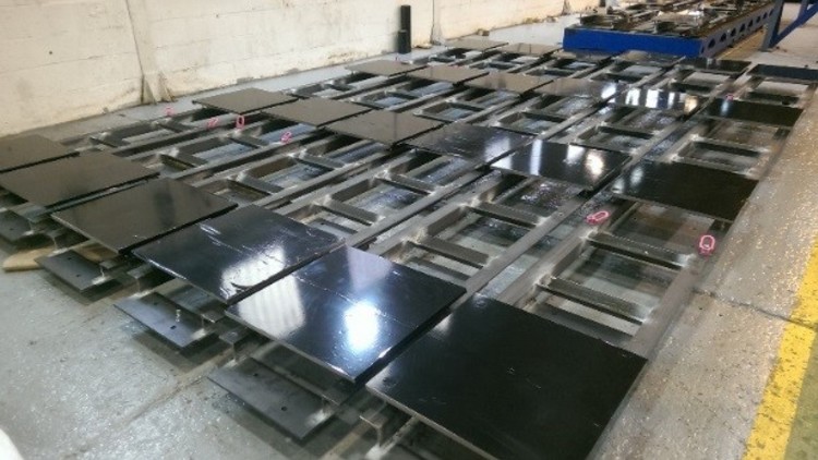 Vault Floor Plates and associated sub-structures for Box Encapsulation Plant Product Store
